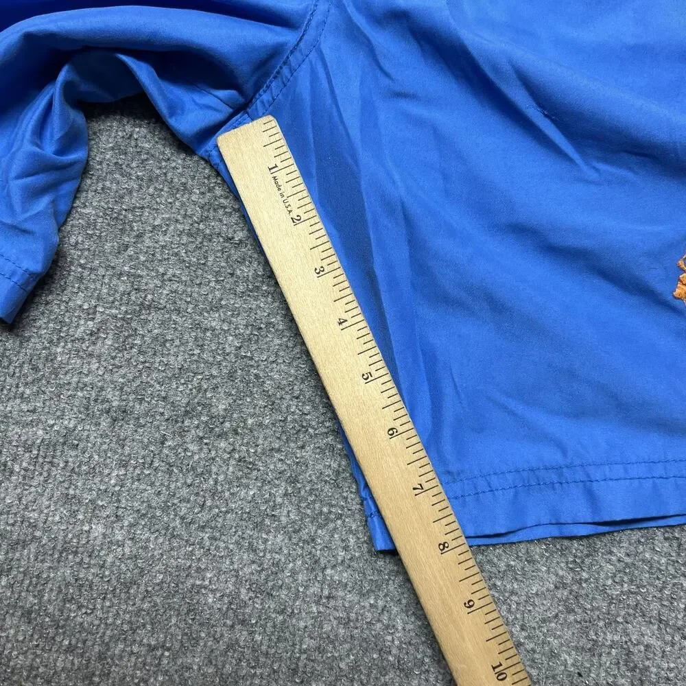 Polo Ralph Lauren Swim Shorts Boys S Blue Mesh Lined Drawstring Pony Logo Trunks